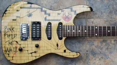 The Wall Guitar Touched by Criman