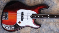 Tracktor Basic Domination Fretless Bass Guitar Touched by Criman