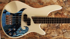 Dean Bass Guitar Touched by Criman